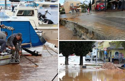 Genovska ciklona napravila kaos na obali: Podigla se razina mora i poplavila rive i ulice