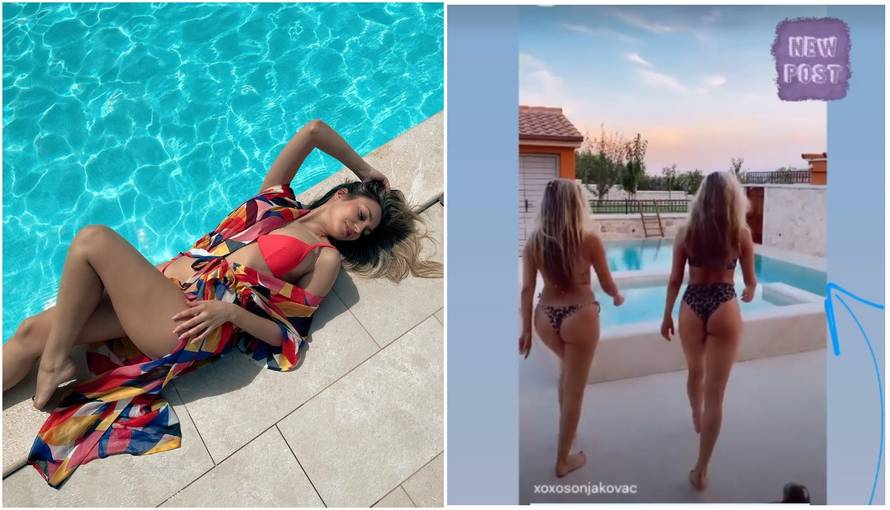 Sonja Kovač skinula se u bikini, pa s prijateljicom snimila 'vrući' video koji je 'zapalio' Instagram