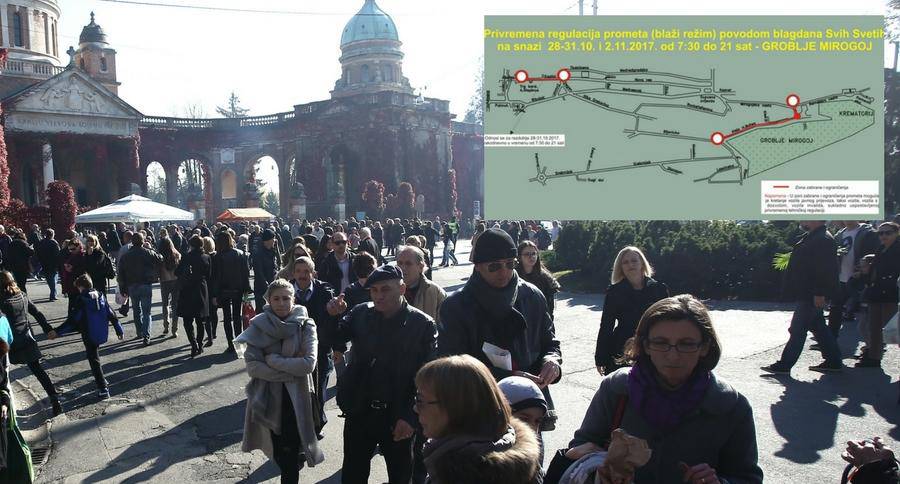 Blokada prometnica u Zagrebu: Ovim cestama ne možete voziti