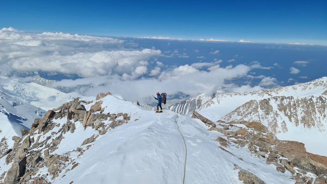 Den Eror, mjesec dana nakon što se popeo na Mount Everest, osvojio i vrh Sjeverne Amerike