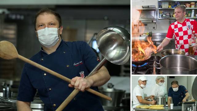 Kuhao je Vatrenima, a sad je šef kuhinje u KBC Osijek: 'Želim podići kvalitetu bolničke hrane'