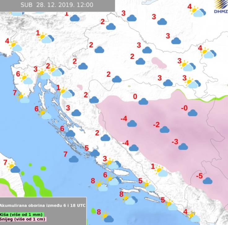 Nakon Štefanja hladnije, padat će i snijeg: Dolazi prava zima?