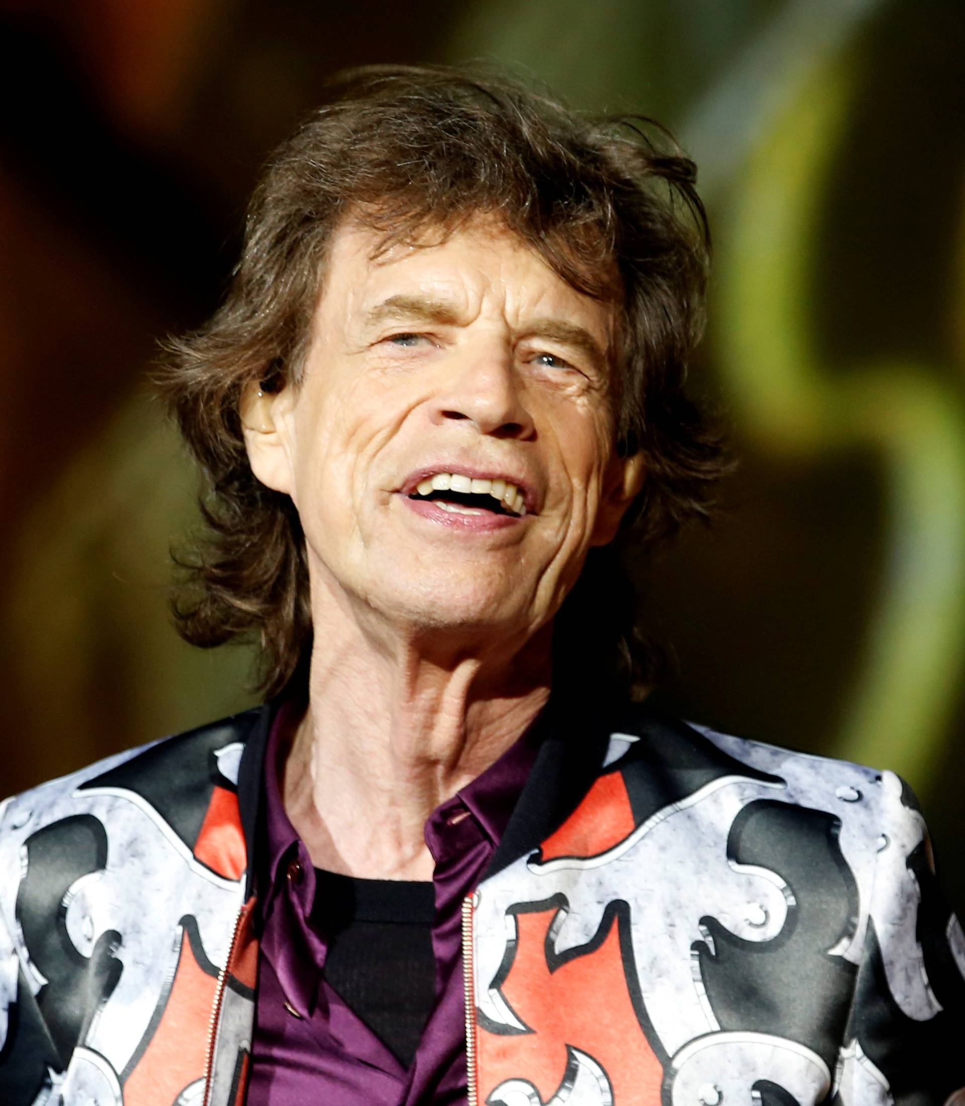 FILE PHOTO: Mick Jagger of the Rolling Stones performs during a concert of their "No Filter" European tour at the Orange Velodrome stadium in Marseille