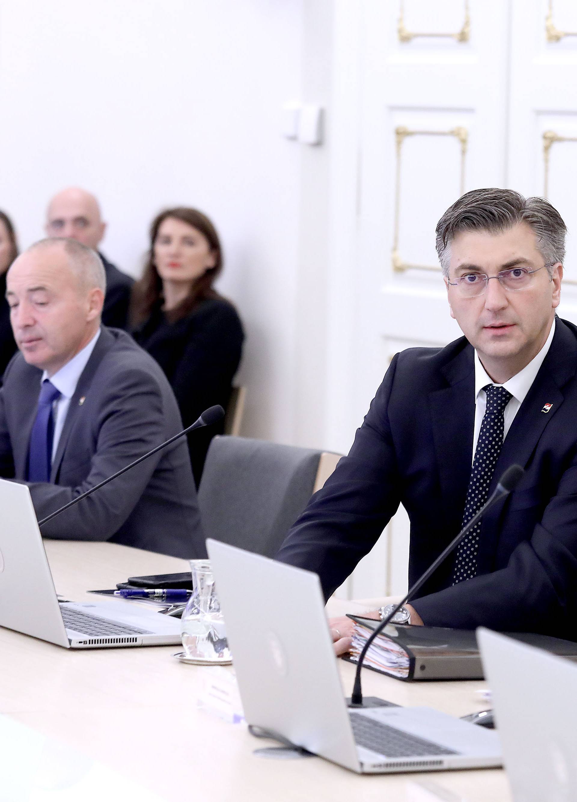 Zagreb: Ministri na sjednici Vlade raspravljali o prijedlogu proračuna za 2020. godinu
