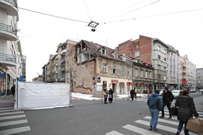 Zagreb: Sve je spremno za rušenje zgrade na uglu Petrinjske i Đorđićeve  ulice
