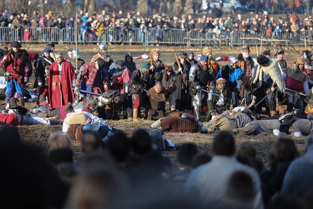 Donja Stubica: Uprizorenje zavrÅ¡ne bitke na stubiÄkom polju koja se odigrala 1573. godine