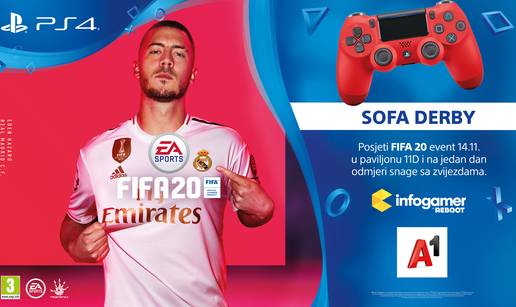 Playstation i A1 pozivaju na FIFA 20 natjecanje s poznatima