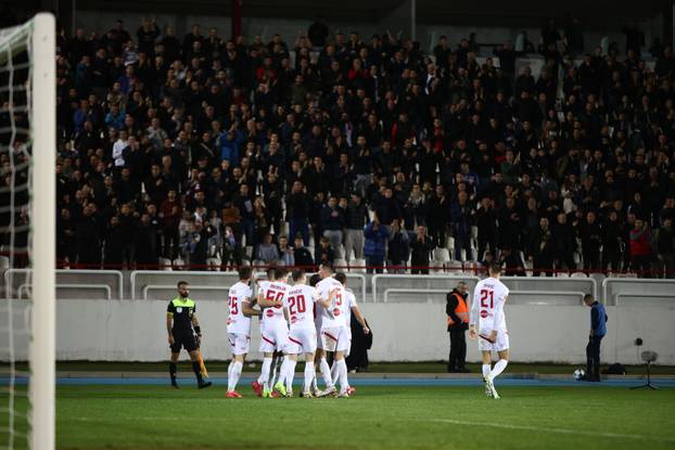 Mostar: Susret HSK Zrinjski i FK Borac u 12. kolu WWin lige BiH