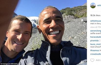 Obama s Bearom na Aljaski: Skupa istraživali i snimili selfie