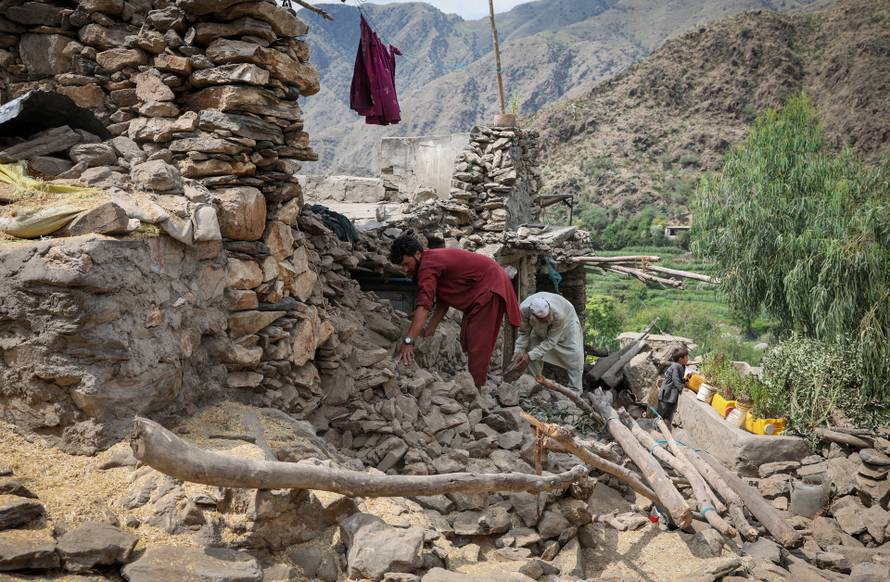 Aftermath of deadly magnitude 6 earthquake in Afghanistan