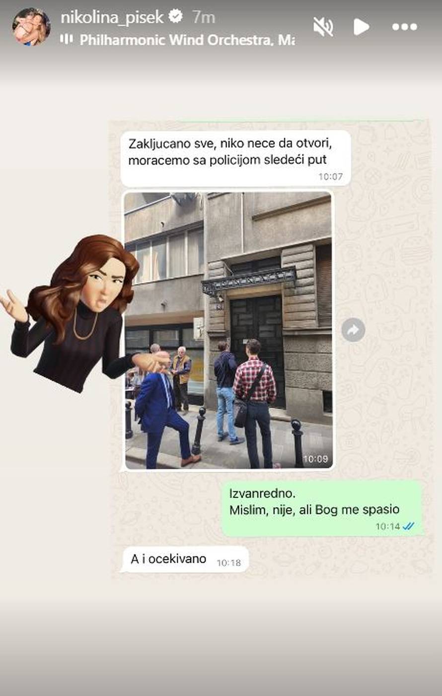 Drama ispred stana u Beogradu! Pišek za 24sata: 'Miša Grof ne da unutra, došli su i odvjetnici'