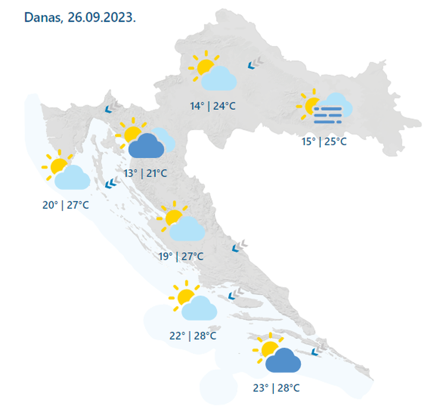Kalendarski jesen, u stvarnosti bablje ljeto: Temperature će se ovoga tjedna penjati i do 30°C