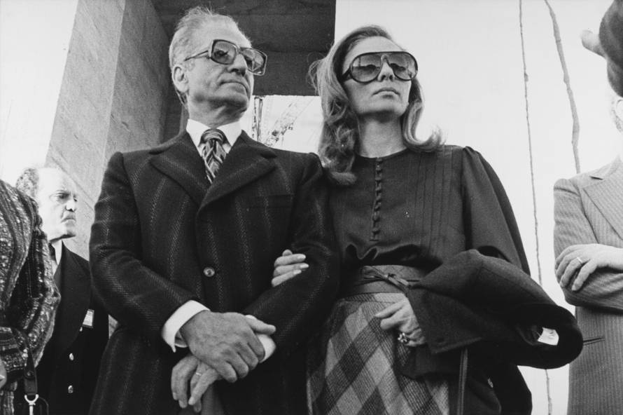 The Shah of Iran and Empress Farah in exile in Egypt / Photo, 20.01.1979