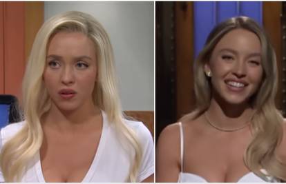 Sydney Sweeney bila u SNL-u pa sve nasmijala: 'Moj zaručnik me došao podržati... Pa to nije on!'