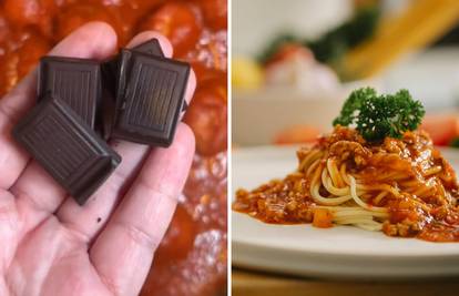 Zašto sve više ljudi u bolonjez stavlja tamnu čokoladu? 'Talijani to rade već odavno...'