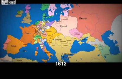 U tri minute kroz povijest EU: Kako su se pomicale granice