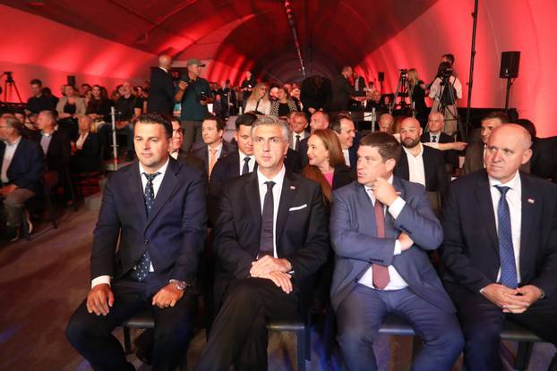 Rijeka: Premijer Andrej Plenković na svečanom puštanju u rad tunela Učka