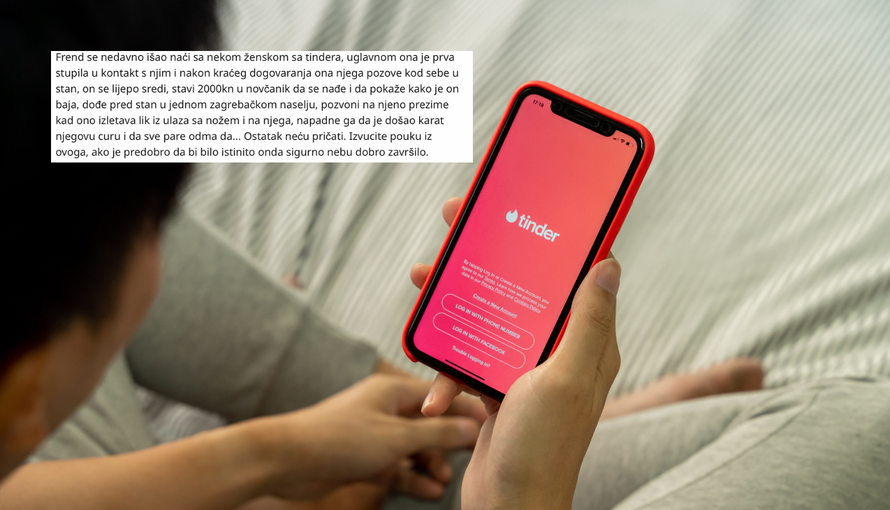 Tinder iskustva: 'Baba je stavila sliku staru 15 godina i napala me kad joj je propala krinka'