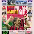 Gazzetta je stavila Modri&cacute;a na naslovnicu: Milan, ljubavi moja