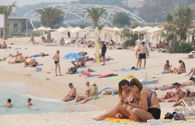 Zadnji trzaji ljeta na splitskim plažama