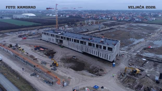 FOTO Pogledajte kako raste novi dom 'vatrenih' u Gorici!