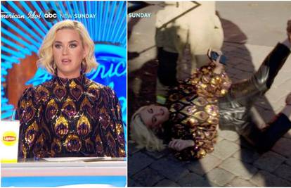 Katy Perry se srušila na pod: Na snimanju je jako curio plin...