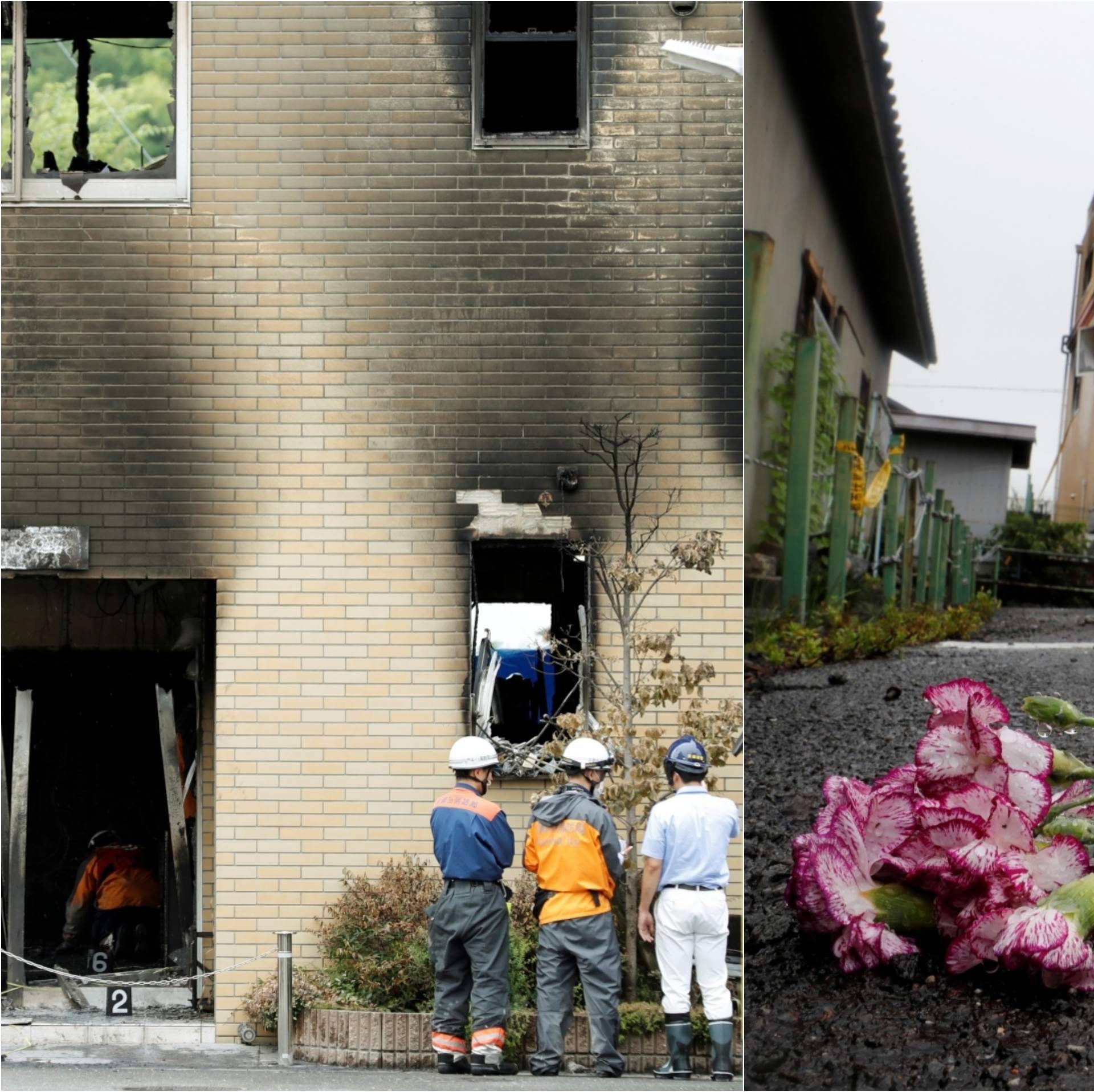 Japanci odaju počast žrtvama podmetnutog požara u studiju