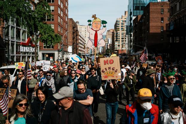 "No Kings" nationwide protests