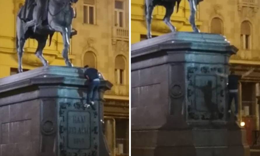 Ban je ustao, on nije: Penjao se pa tresnuo s više od dva metra