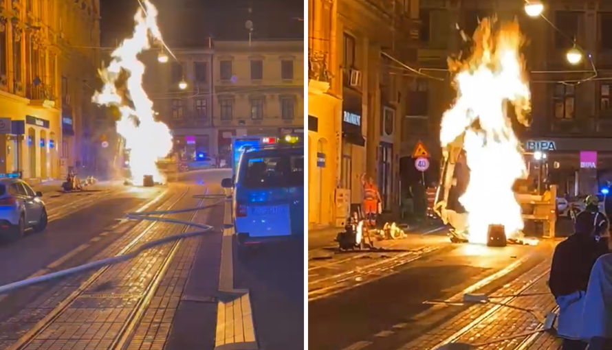 Pogledajte snimke užasa u Zagrebu, vatra u Frankopanskoj zahvatila zgradu: 'Bježi odavde'