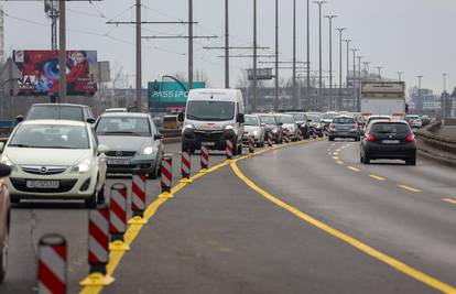 Obnovili istočni dio Jadranskog mosta u Zagrebu, od utorka nova regulacija i selidba radova