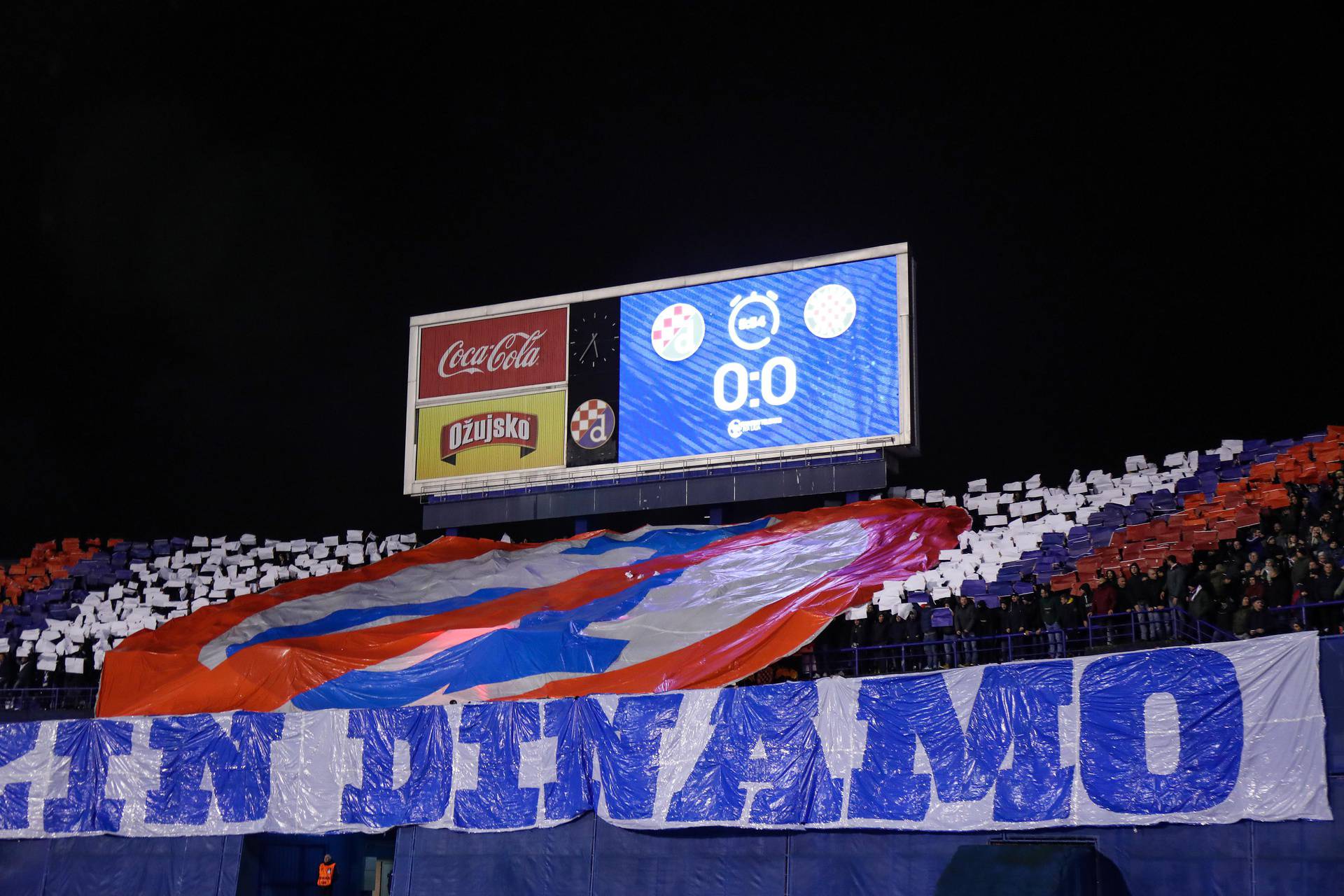 Navijači na utakmici Dinamo - Hajduk
