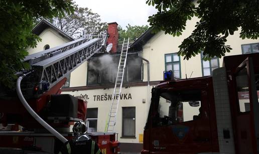 S dimnjaka se proširilo na cijeli krov: Gorjela pivnica u Zagrebu