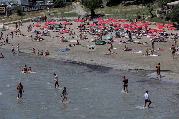Split: Stigle najavljene visoke temperature