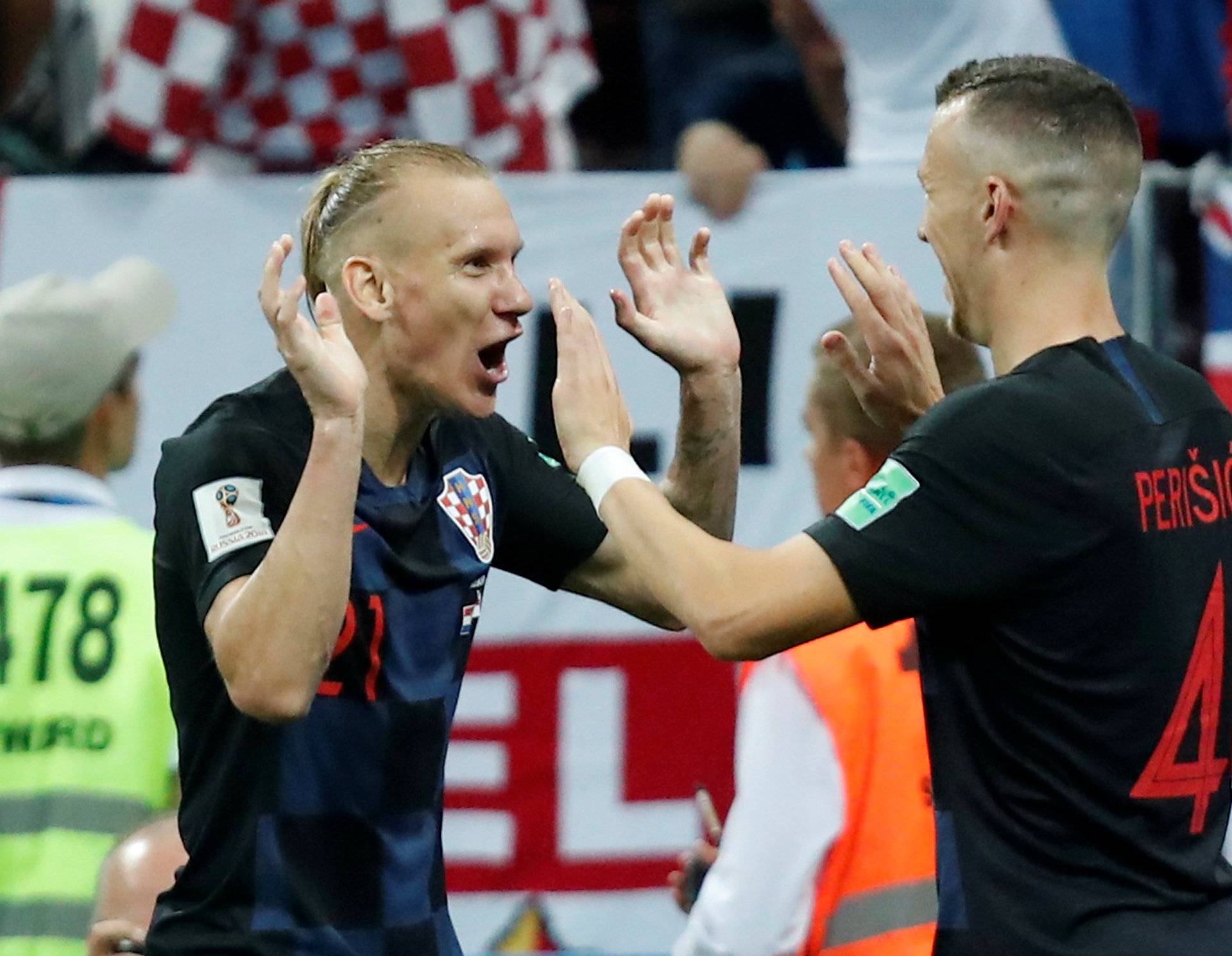 World Cup - Semi Final -  Croatia v England