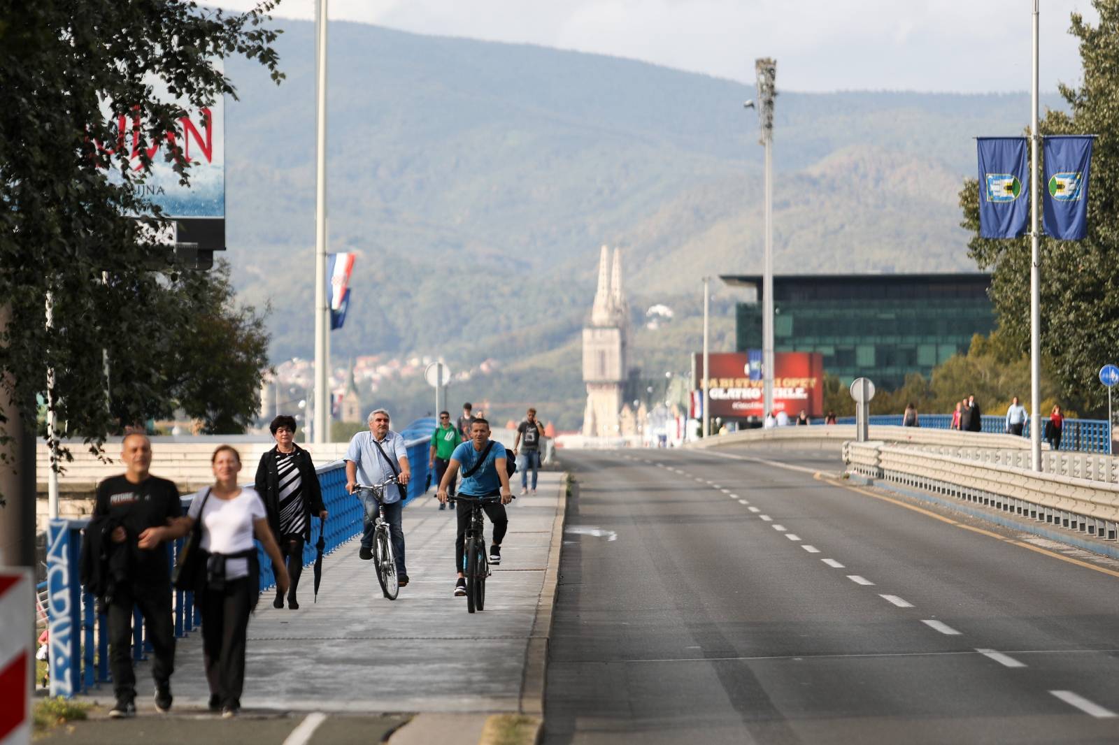 Zagreb: Most slobode zatvoren za promet zbog održavanja INA Delta Rallyja