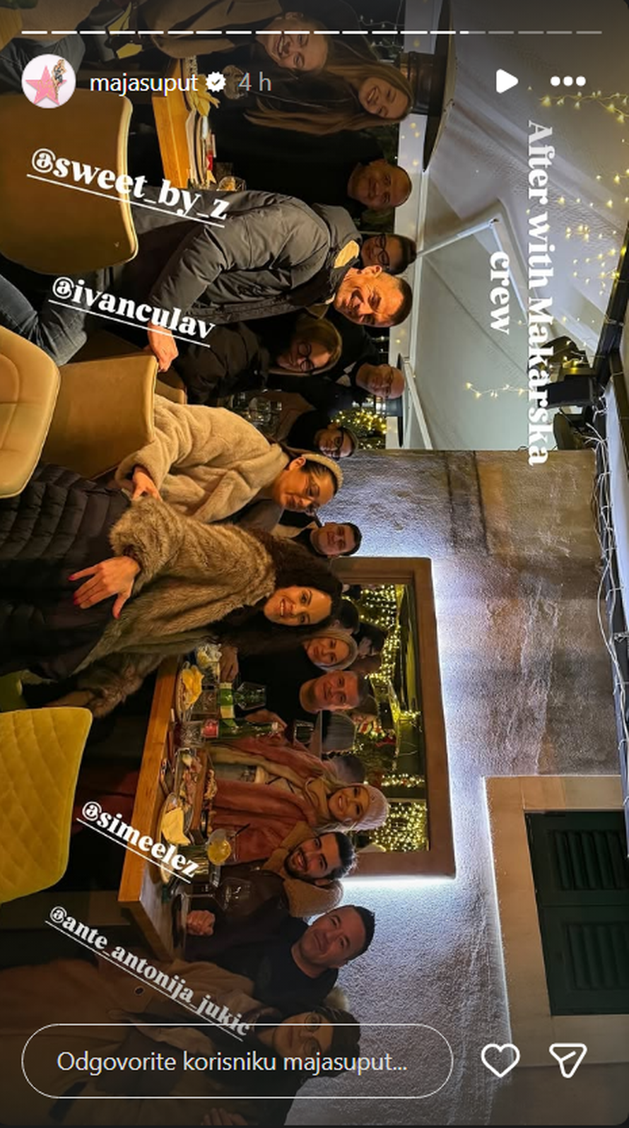 Maja Šuput nakon nastupa u Makarskoj završila u Šiminu zagrljaju: 'Ljubav je u zraku...'