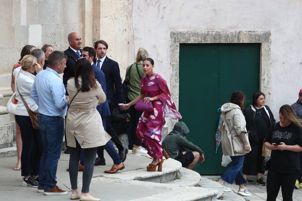 ARHIVA - 2024. Dubrovnik: Vjenčanje Nicole Artukovich i Liama Stewarta u crkvi sv.Ignacija