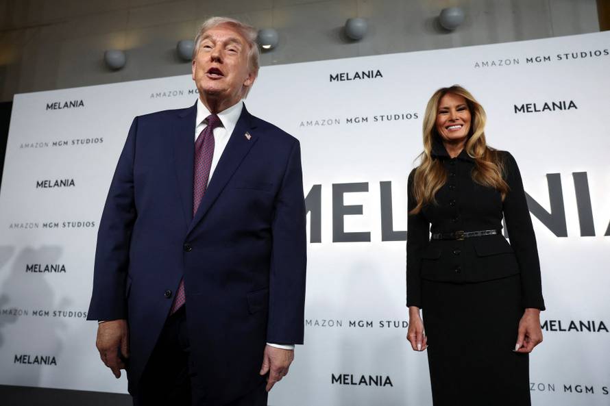 Premiere of "Melania" at the Kennedy Center for the Performing Arts, in Washington