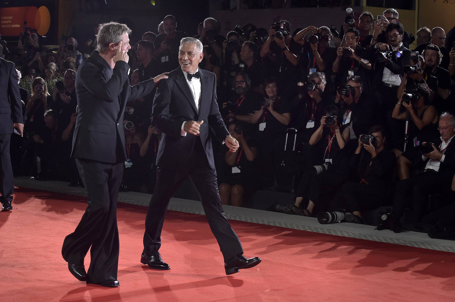 "Wolfs" Red Carpet - The 81st Venice International Film Festival