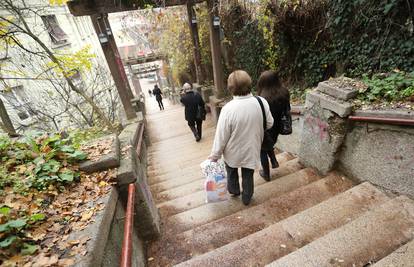 Obnavljaju Schlosserove stube u Zagrebu: Po stepenici će Grad Zagreb izdvojiti oko 9259 eura