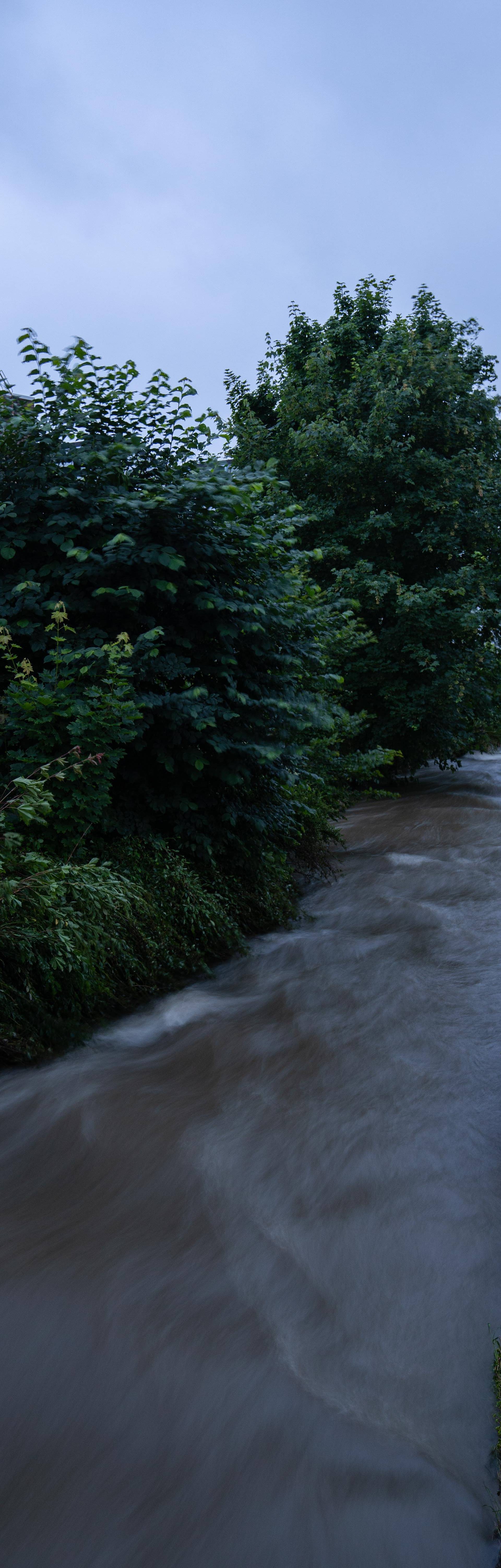 Floods in the district of Hof