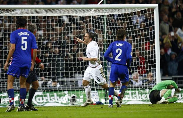 London: 21.11.2007, kvalifikacije za EURO 2008, Engleska - Hrvatska 