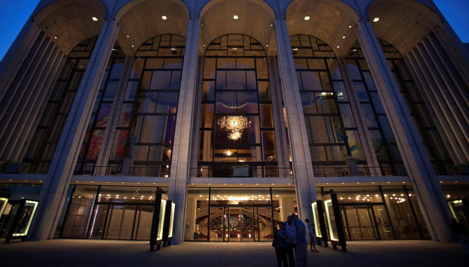 FILE PHOTO: The Metropolitan Opera House is pictured at Lincoln Center in New York