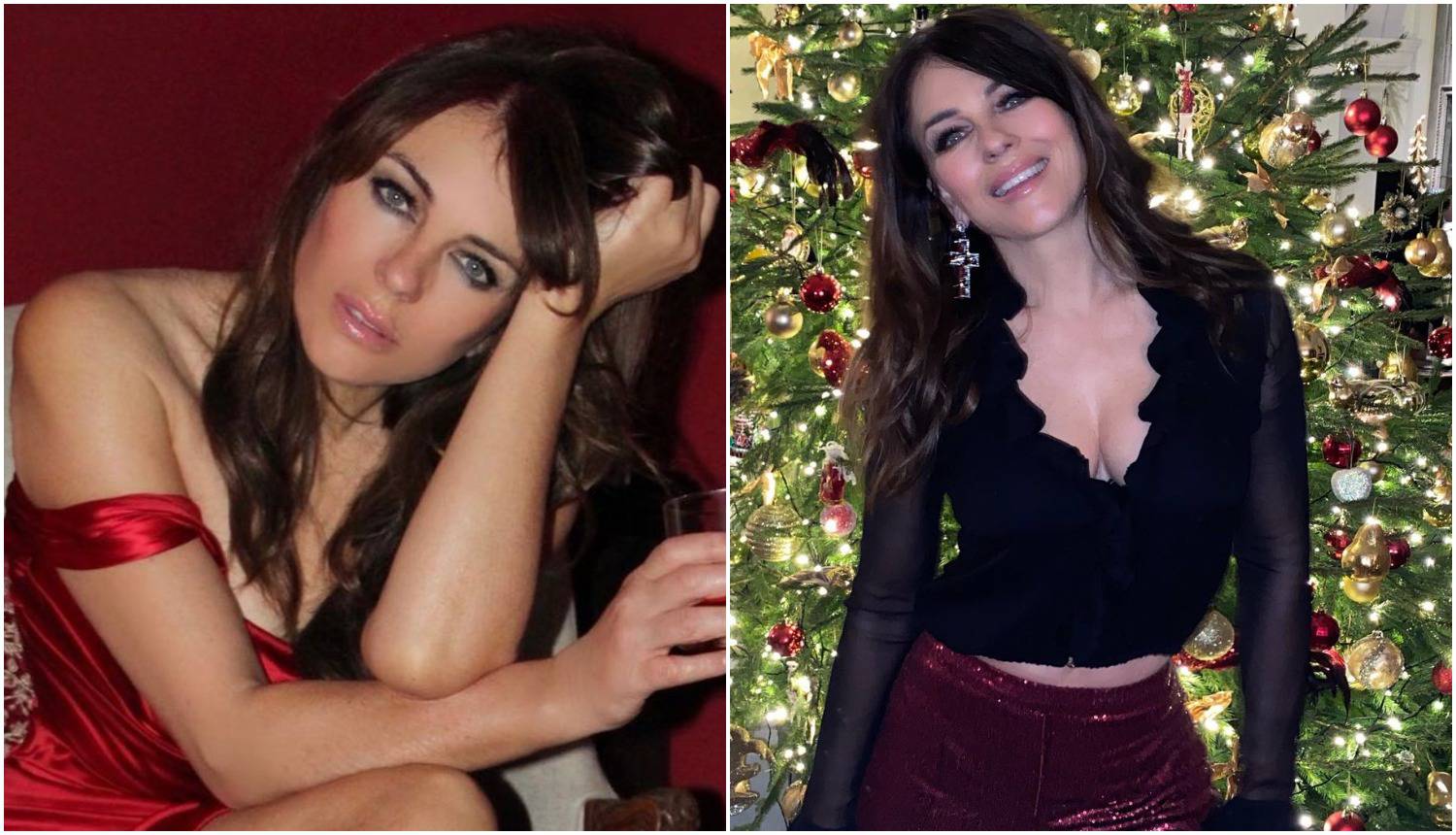 Liz Hurley (55) 'izbacila' duboki dekolte: 'Što si starija, bolja si'