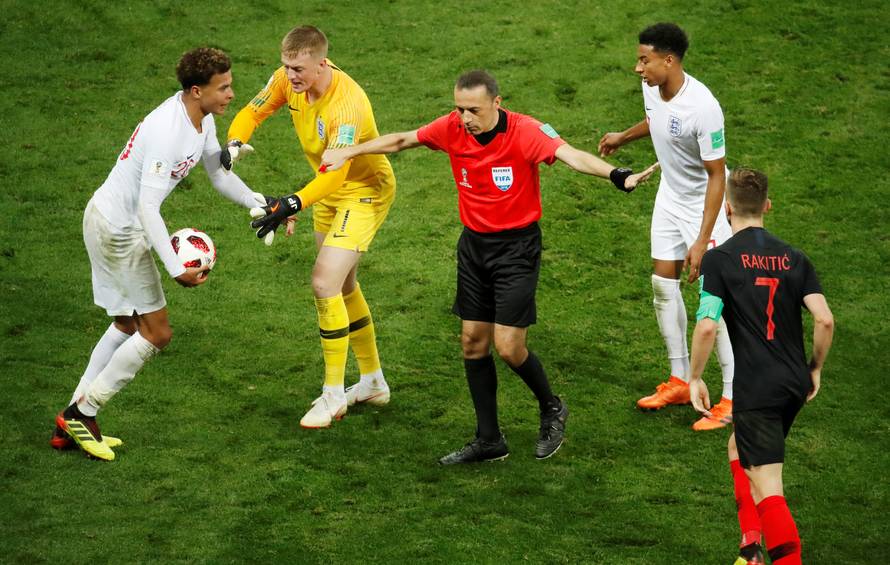 World Cup - Semi Final -  Croatia v England