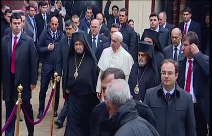 Zadnji dan u Turskoj: Papa molio na pravoslavnoj liturgiji
