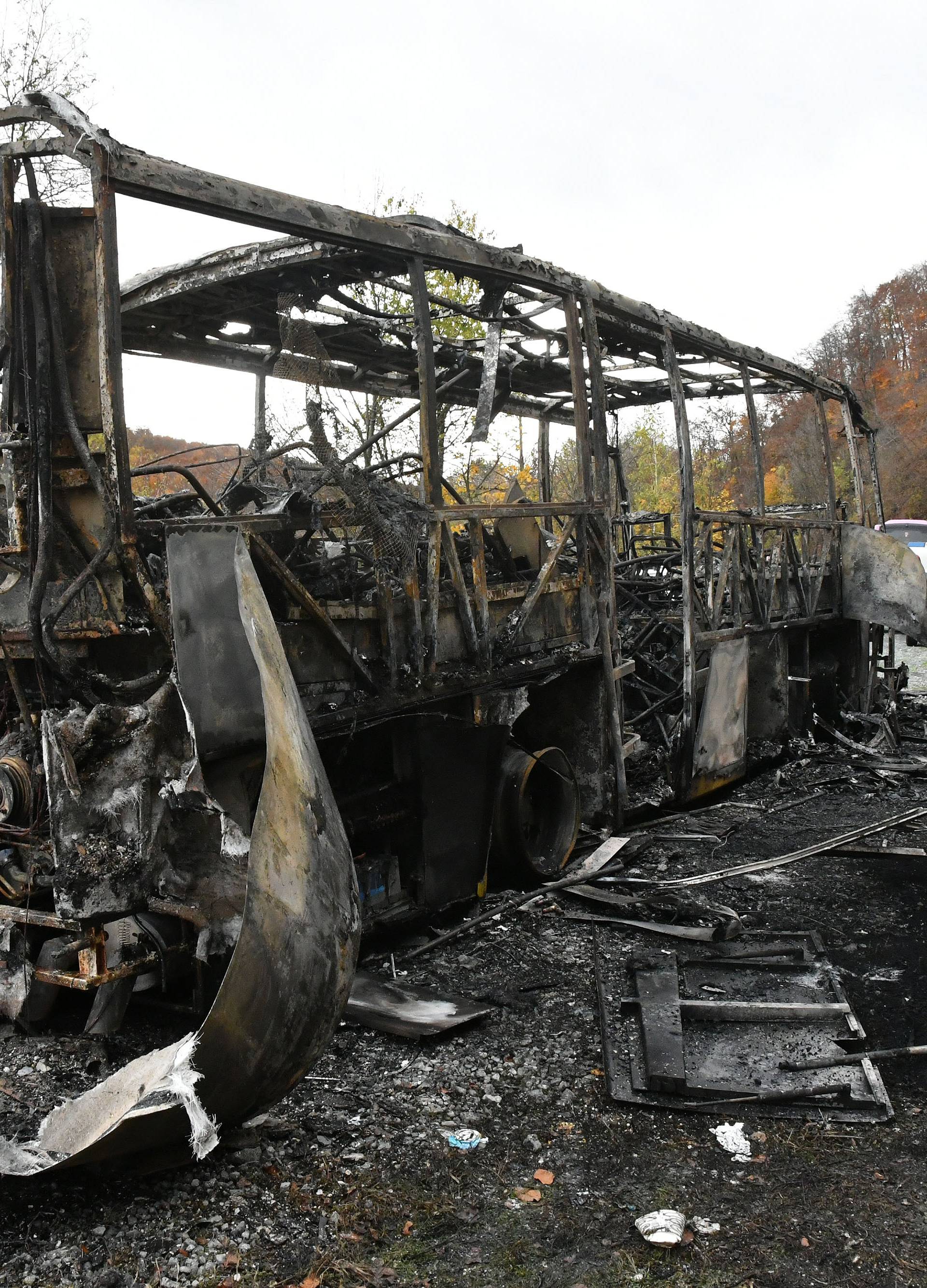 Zapalio se bus pun djece blizu Požege: 'Bili su jako uplašeni'