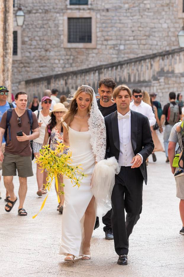 Vjenčanje Borne Sose i Ivone Šimunović u Dubrovniku