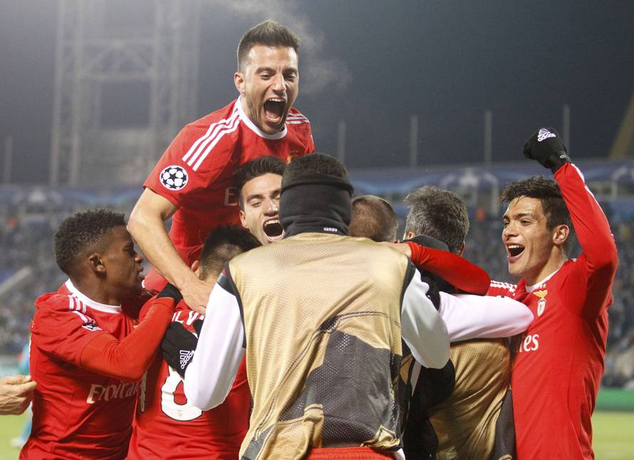 Benfica srušila Zenit u Rusiji za četvrtfinale Lige prvaka...